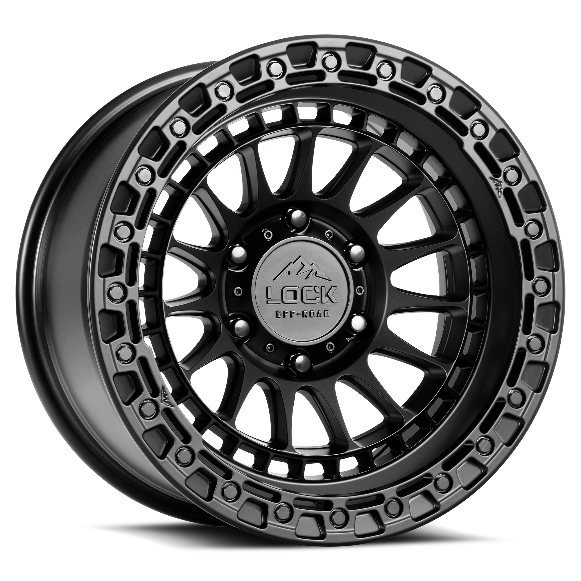 Lock Off-Road Mojave Matte Black roue
