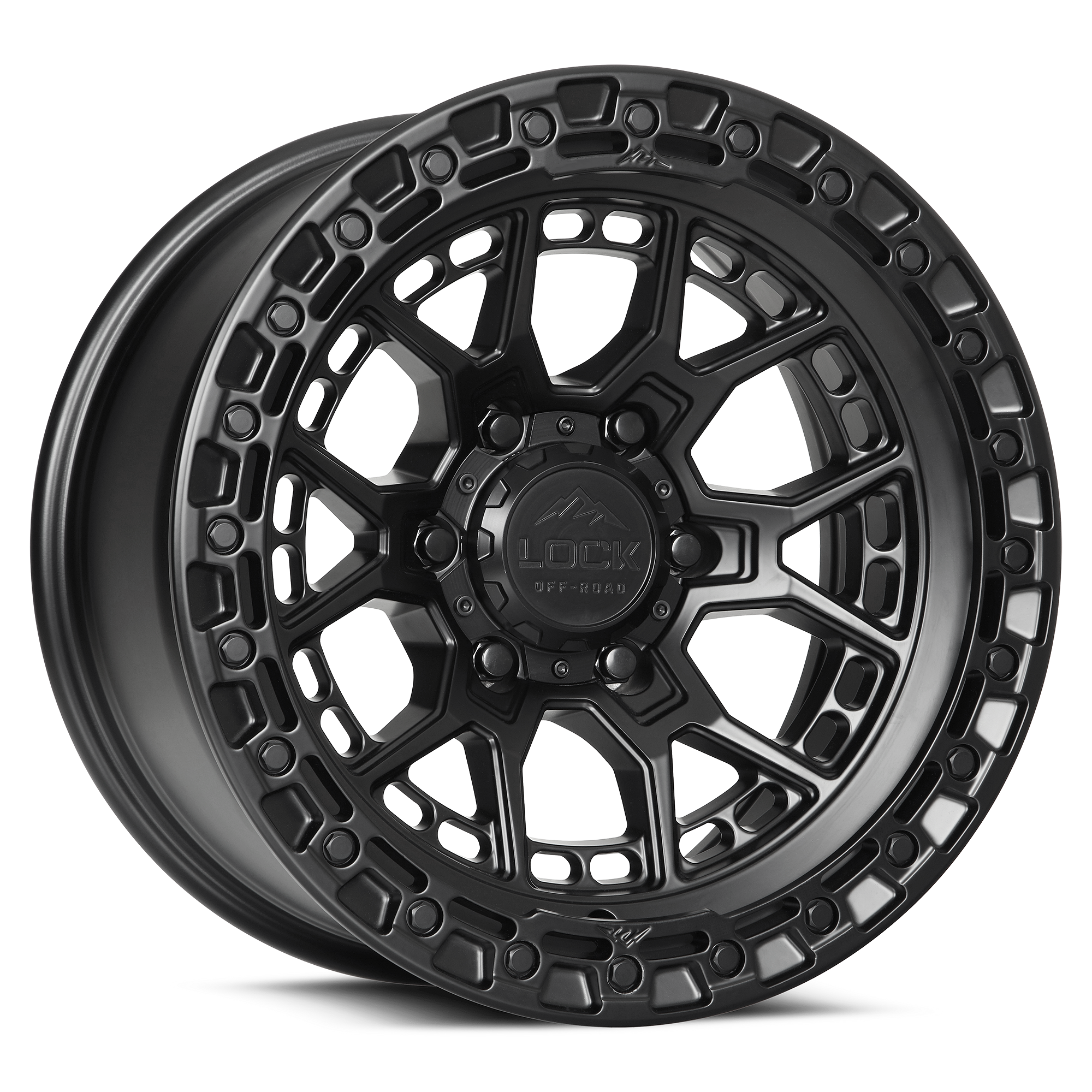 Lock Off-Road Commando Matte Black wheel