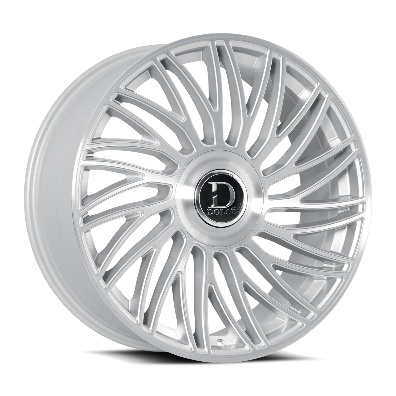 DOLCE LUXURY Sesto Gloss Sliver Brushed Face roue