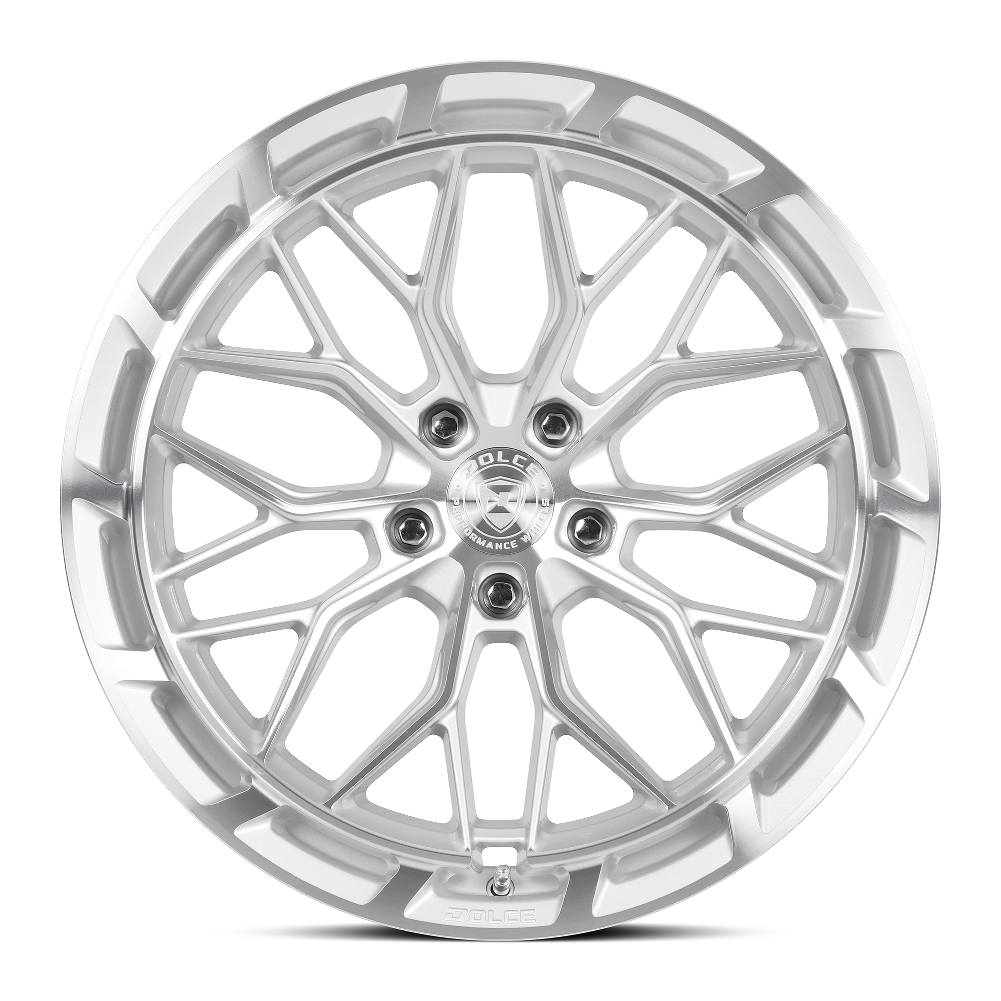 Dolce Performance Magari Gloss Silver wheel