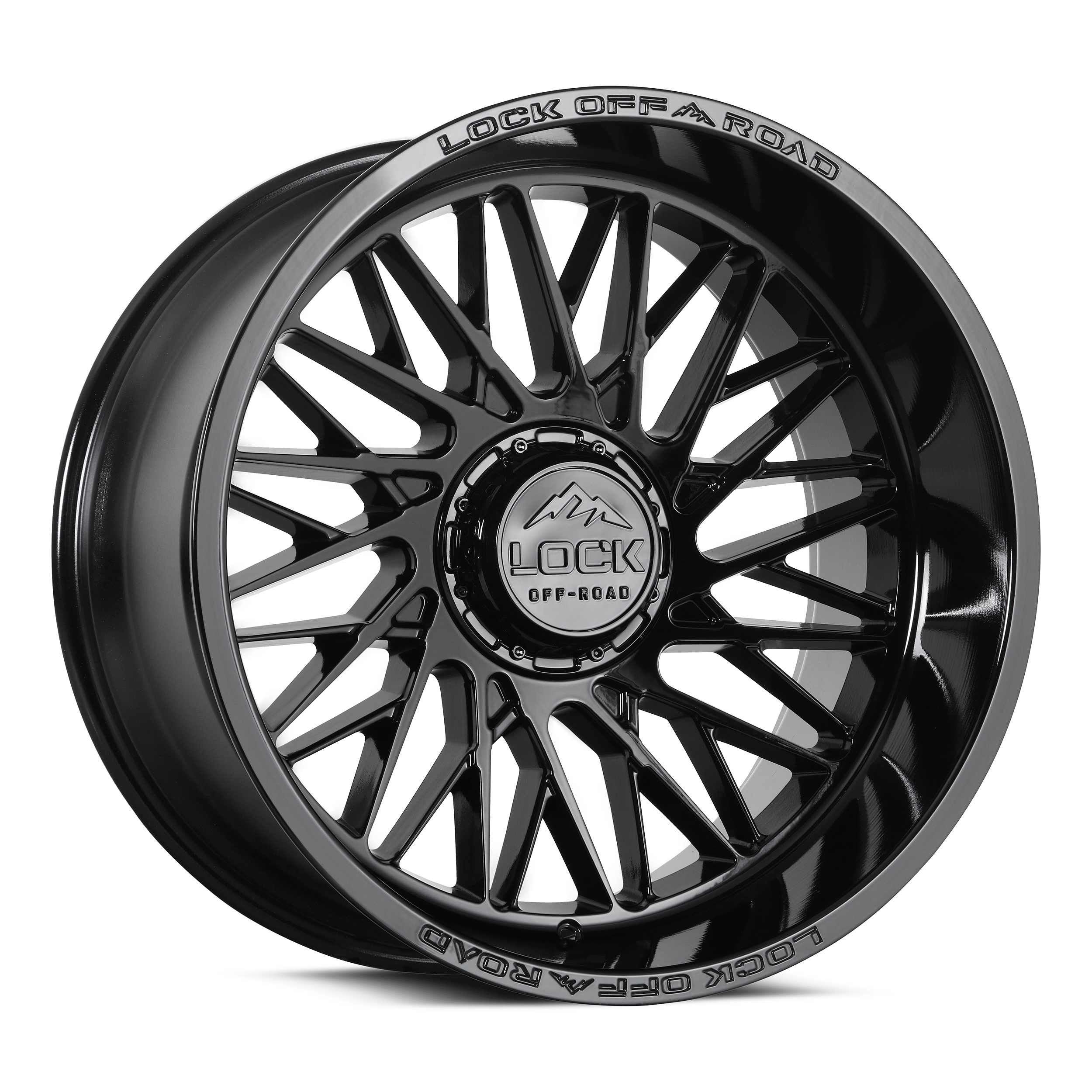 Lock Xtreme Bandit Gloss Black wheel