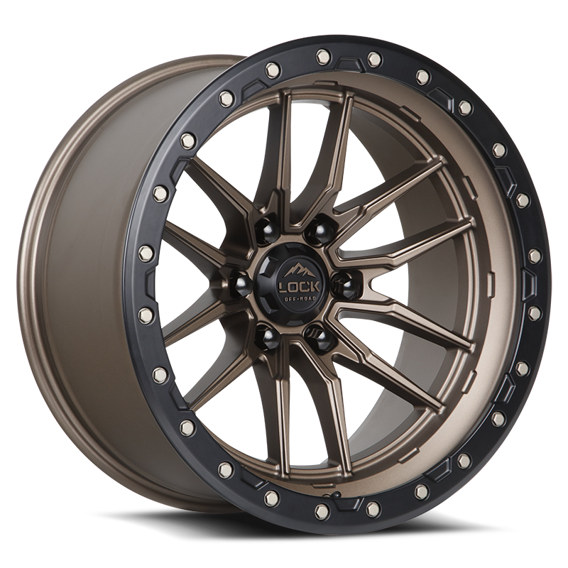 Lock Off-Road Krawler Matte Bronze roue