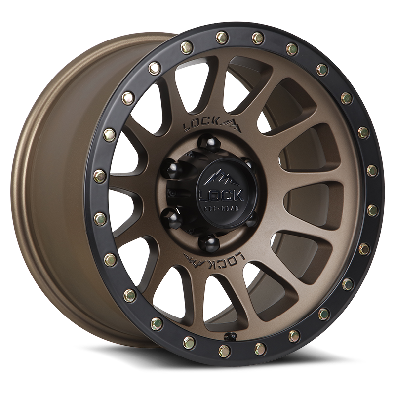 Lock Off-Road Yosemite Matte Desert Bronze wheel