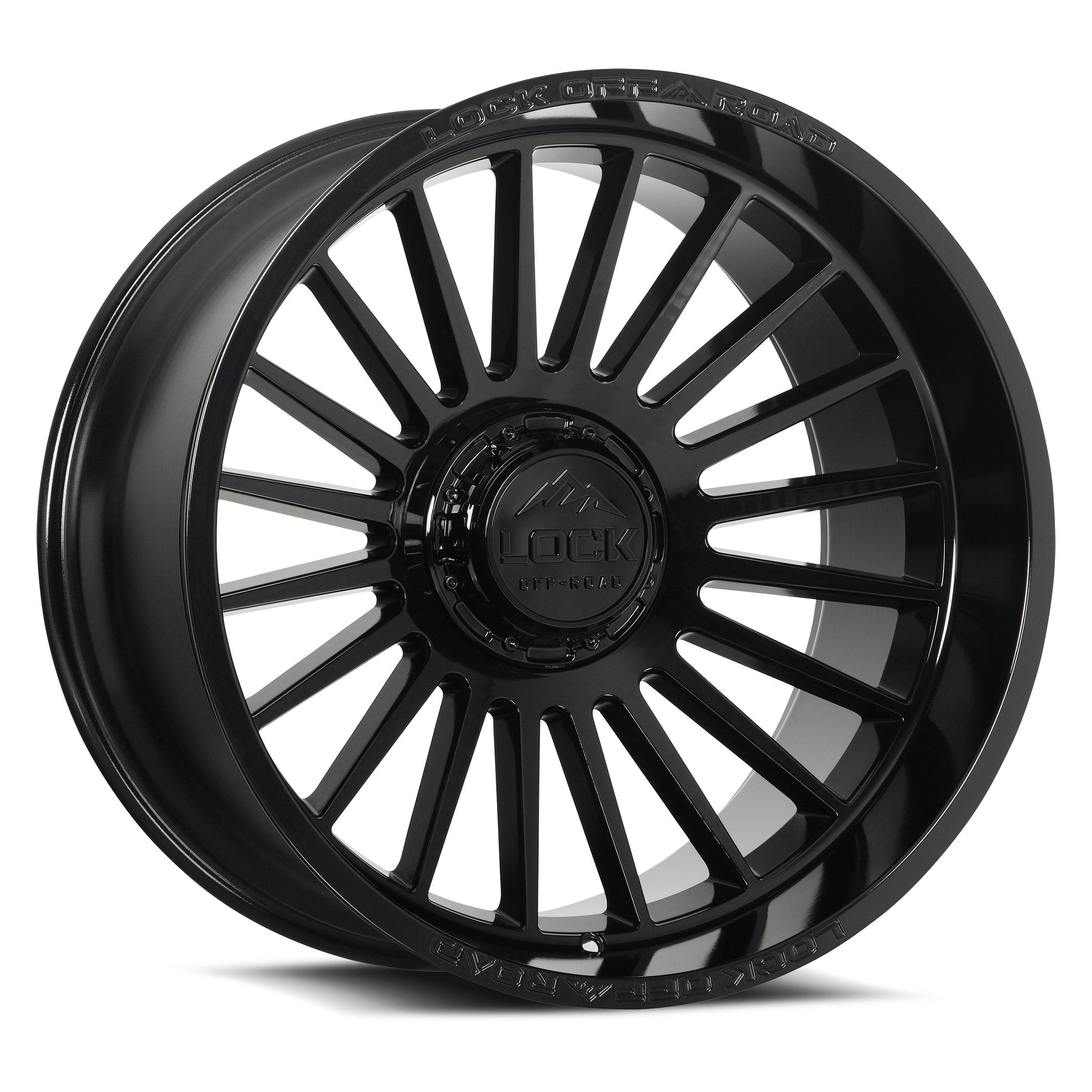 Lock Xtreme Invasion Gloss Black wheel