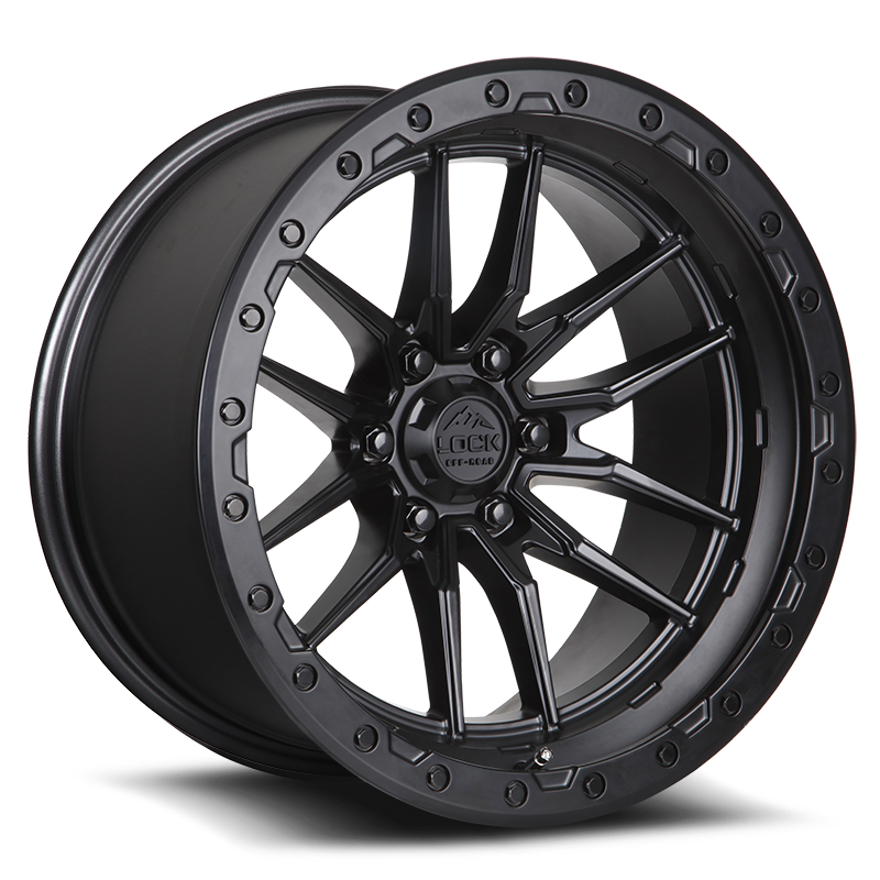 Lock Off-Road Krawler Matte Black wheel
