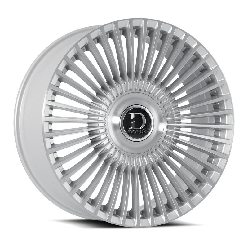 DOLCE LUXURY Trento Gloss Sliver Brushed Face roue