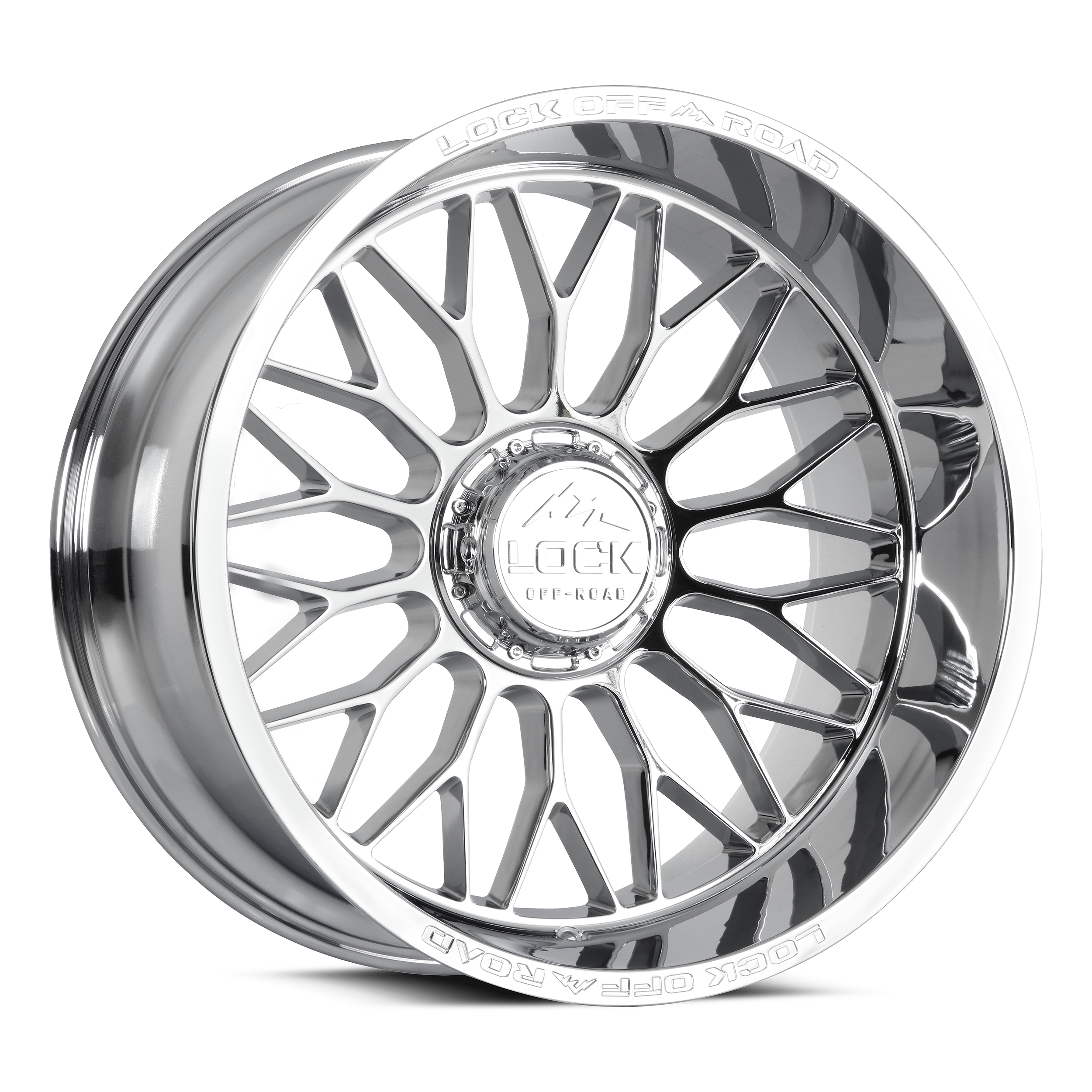Lock Xtreme Rampage Chrome wheel