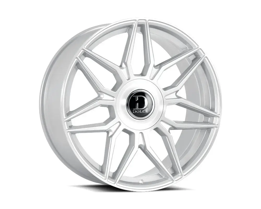 DOLCE LUXURY Verona Gloss Sliver Brushed Face wheel