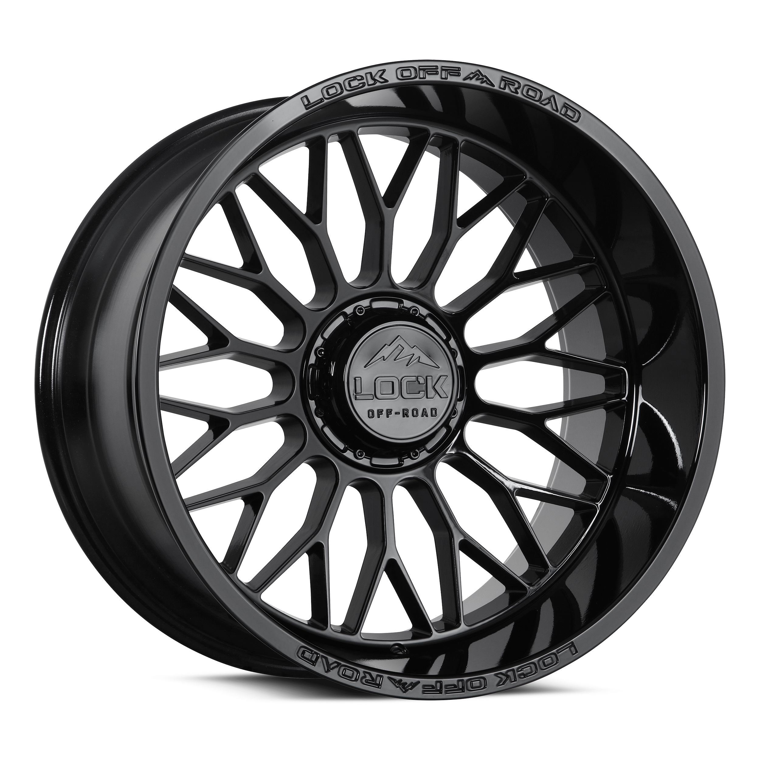 Lock Xtreme Rampage Gloss Black wheel